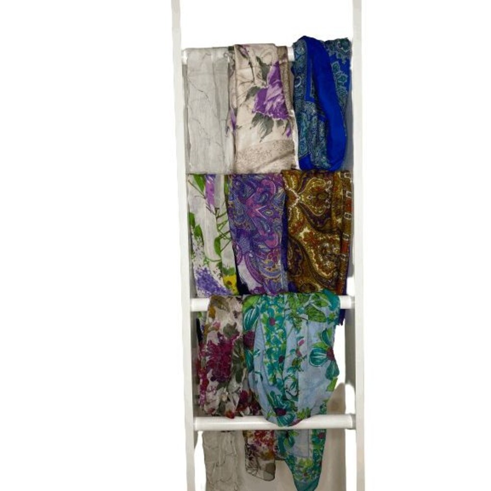 Floral Scarf Set 8 Multicolor Print Fashion
